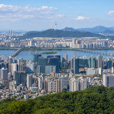 AI vision of Seoul